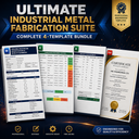 Ultimate Industrial Metal Fabrication & Tank Manufacturing Suite